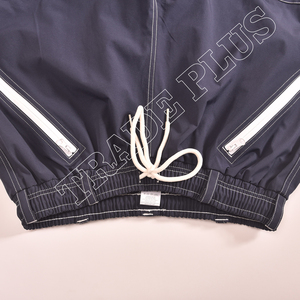 Unisex Dark Blue Waterproof <b>Cargo</b> Pants Elastic Waist Outdoor Wear Adult Size - Product Image 2
