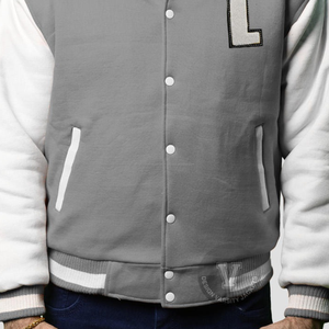 Chaqueta Bomber de Mezclilla Estándar Personalizada para Hombre y Mujer, con Logotipo Bordado, Cuello Alto, Reversible, Resistente al Viento, Transpirable y con Revestimiento de Alta Calidad - Product Image 5