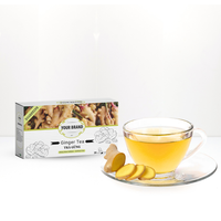 Produits d'exportation du Vietnam sachets de tisane thé de fleur relaxant boisson boîtes personnalisées avec logo emballage sachets de thé au gingembre