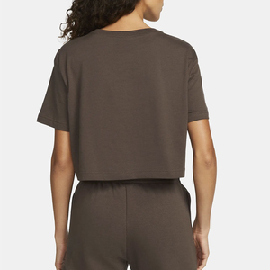 T-shirt court respirant pour femme à prix de gros, vente chaude, faible MOQ, avec logo - Product Image 3