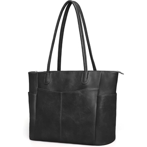 Sac fourre-tout professionnel pour femme, grande capacité, sac à main de travail, multi-poches, sac à bandoulière, sac de voyage d'affaires, personnalisation de la marque, OEM Sup - Product Image 4