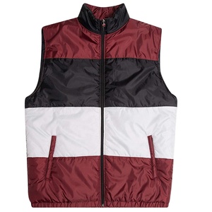 Veste matelassée légère et décontractée pour hommes Gilet matelassé coupe-vent d'extérieur sans manches - Product Image 6