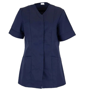 Camisa Túnica Ligera Clásica Personalizada para Mujer, Uniforme de Hospital para Damas del Sector Salud, Blusa de Trabajo para Salón de Belleza - Product Image 4
