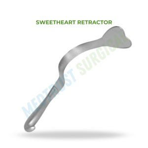 Retracteur chirurgical Medtrust Sweetheart 6 pouces, instrument chirurgical pour la colonne vertébrale, en acier inoxydable, pour tissus mous - Product Image 3