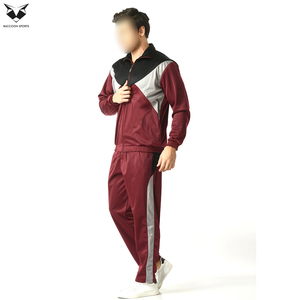 Conjuntos de Chaqueta y Pantalón para Hombre, de Tela de Poliéster Suave al Tacto, con Bloques de Color y Cierre de Cremallera, Calidad Premium, Precio al por Mayor, del Mejor Proveedor - Product Image 3