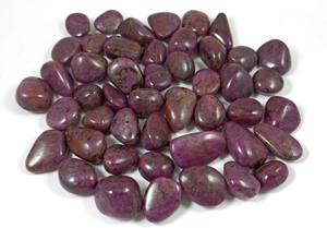 Healing Polished Pink <b>Ruby</b> Tumbled Stones Crystals Bulk Natural Crystal Stones Radha Arts - Product Image 6