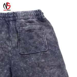 Pantalones Cortos Deportivos de Verano para Hombre al por Mayor, Sólidos, Casuales, de Secado Rápido, Ajuste Holgado, Estilo Vintage, Lavado Ácido, Oversize, Ropa Urbana, Tela de Lona 2026 - Product Image 3