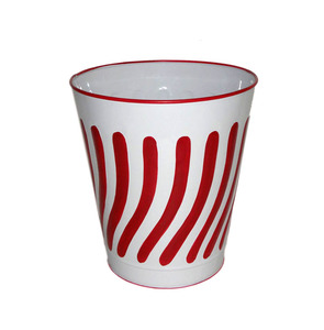 Premium Decorative Iron Waste Bin for Bathroom Kitchen and Bedroom Organization - Product Image 1
