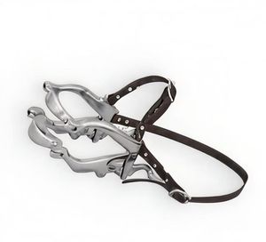 เครื่องมือสัตวแพทย์สำหรับเกษตรกร ที่ครอบปากแบบเต็มปากสำหรับสุนัข พร้อมสายหนัง อุปกรณ์สำหรับช่างตัดแต่งกีบม้า - Product Image 4