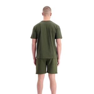 Ensemble de 2 shorts et t-shirts pour hommes, couleur unie, en coton, taille et couleurs personnalisées, meilleure vente OEM - Product Image 6