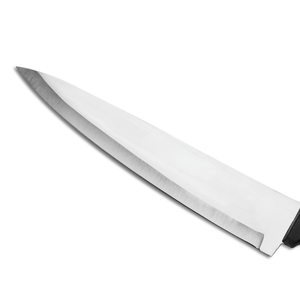 Couteau de chef professionnel en acier inoxydable avec manche noir, couteau à découper la viande, couteau à trancher, outil de préparation alimentaire robuste pour la cuisine - Product Image 3