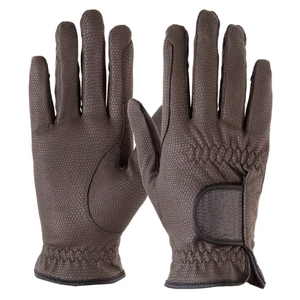 Guantes de Cuero para Dedos Completos, Microfibra Antideslizante, Guantes de Montar al Aire Libre Unisex, Cierre de Gancho y Bucle para Invierno - Product Image 1