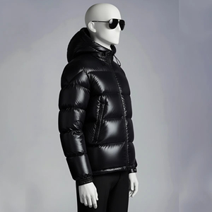 Veste matelassée d'hiver de haute qualité pour hommes, veste d'extérieur épaisse rembourrée avec capuche, veste matelassée pour homme - Product Image 1
