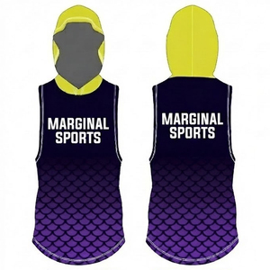 7V7 Men's Adult Flag Football Uniforms High Quality Compression Training Set Breathable Anti-Bacterial Quick Dry Sleeveless Kits - Product Image 3