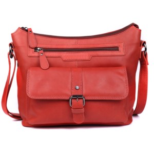 Premium Leather Women Crossbody Bag with Large Storage Capacity and Leather Strap with Custom Color Options - Product Image 2