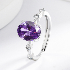 Nouvelle Arrivée Bague en Argent Sterling 925 Tendance, Zircon de Haute Qualité, Bijoux Fins, Bague de Mariage Diamant pour Femme - Product Image 5