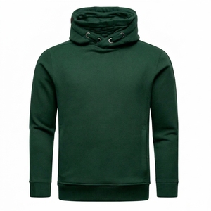 เสื้อฮู้ดดี้ผู้ชายไซส์ใหญ่พิเศษ ผ้าเฟรนช์เทอร์รี่หนา 460GSM สีพื้น สไตล์ลำลอง ฮิปฮอป สตรีทแวร์ รับผลิตตามสั่ง ขายส่ง - Product Image 2