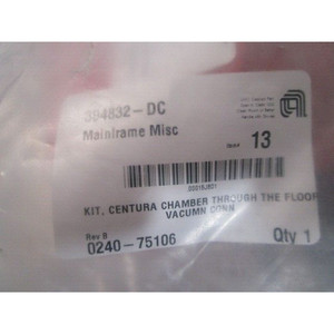 ชุดอุปกรณ์ AMAT 0240-75106, Centura Chamber Through the - อุปกรณ์และอะไหล่เซมิคอนดักเตอร์ระดับโลกที่เชื่อถือได้ - Product Image 4