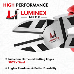 LUMINEX IMPEX LUB=113 <b>Long</b> <b>Nose</b> Stainless Steel Lightweight Smooth Work Jewelry Making Polishing Pliers for Bracelet Making DIY - Product Image 4