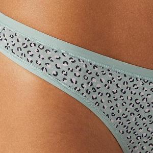 Ropa Interior Femenina Premium, Bragas de Algodón Cómodas a Rayas de Cintura Alta, Lencería sin Costuras de Cintura Media, Bragas Bikini con Logotipo Personalizado - Product Image 2