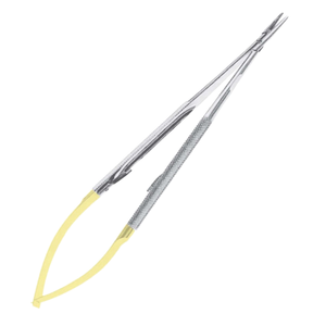 Porte-aiguille de qualité supérieure, forceps TC, taille personnalisée, instrument microchirurgical droit en acier inoxydable, manuel, pour chirurgie générale - Product Image 4