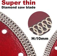 Disques diamantés industriels de 230 mm pour béton, soudés au laser, finition nitridée à chaud, OEM Taïwan