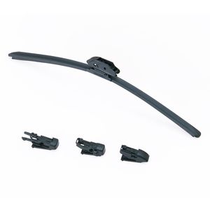 Spazzole tergicristallo in gomma da 18 pollici (46 cm) universali di ricambio, silenziose e con una migliore aderenza, 4 clip diverse incluse - Product Image 1