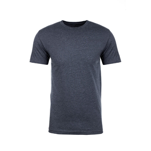 T-shirt noir à manches courtes pour homme, col rond, coupe classique, couleur unie, jersey tricoté, 100% coton, design uni - Product Image 4