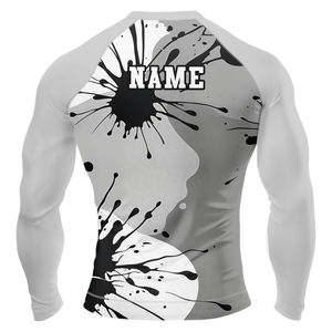 Chemise de compression unisexe à séchage rapide et respirante, de haute qualité, en spandex/polyester, sur mesure - Product Image 2