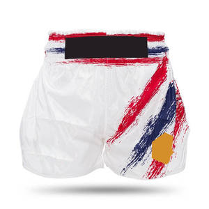 Shorts de Muay Thai en satin, pour la boxe, le karaté, l'entraînement en salle, les combats, légers, respirants, équipement d'arts martiaux actif - Product Image 5