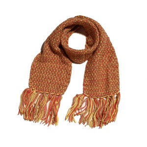 Bufanda de punto gruesa extragrande unisex - Cálido pañuelo de invierno para el cuello - Bufanda de moda de punto acanalado suave con logo personalizado - Product Image 1