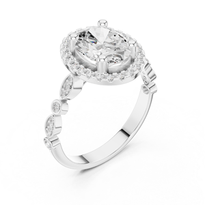 SPARKLE CENTRAL Anillo de Diamantes de Oro 10k | Joyería de Compromiso Elegante - Product Image 4