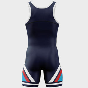 Combinaisons de lutte personnalisées en gros, maillots de lutte sublimés vierges pour équipes universitaires, combinaisons de lutte professionnelles de haute qualité - Product Image 6