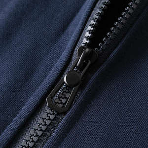 Sudadera con Capucha y Bolsillos con Cremallera, Diseño Personalizado con Logotipo OEM, Chaqueta de Alta Gama, Marca de Moda - Product Image 4