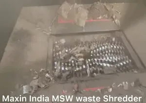 Broyeur MSW à double arbre très demandé, capacité 1500-2000 kg/h, machines semi-automatiques de broyage du plastique - Product Image 2