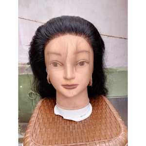 Perruque en cheveux humains de qualité supérieure, avec trame ventilée à l'avant, marque de cheveux humains, origine Inde, rapport 10-34 - Product Image 1