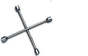 Llave de cruz de acero al carbono con acabado espejo/ acabado mate BCP - Product Image 2