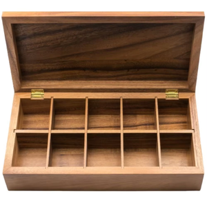 2026 High Selling Handmade Modern Wooden Storage <b>Box</b> Natural Mango Acacia Wood by blossom craft india - Product Image 1