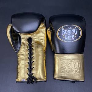 Conjunto Personalizable No Boxing No Life, Guantes de Boxeo para Artes Marciales y Fitness, Cuero Vacuno de Alta Calidad, Acolchado de 4 Capas, Transpirable - Product Image 3