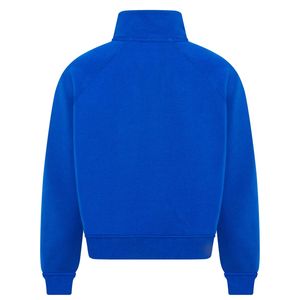 เสื้อสเวตเชิ้ตซิปหนึ่งในสี่สำหรับผู้ชาย พรีเมียม เนื้อผ้าคอตตอนผสมนุ่มสบาย ชุดกีฬา ผลิตแบบ OEM ODM รับผลิตแบรนด์ส่วนตัว - Product Image 2