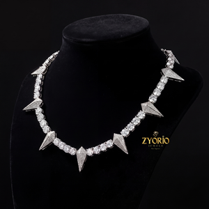 สร้อยคอเทนนิสเพชรโมอิสซาไนต์ VVS เงินแท้ 925 ประดับเพชรหรูหรา สไตล์ฮิปฮอป สำหรับผู้ชาย ผู้หญิง งานฉลองครบรอบ - Product Image 2