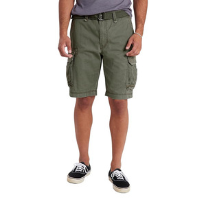 Short cargo ceinturé pour homme - Tailles régulières et grandes tailles - Product Image 1