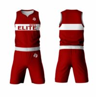 Uniforme de basket-ball élégant en polyester pour hommes, confortable, respirant, léger, séchage rapide, pour l'entraînement sportif et les activités sur le terrain