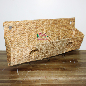 Artex Dong Thap, revistero artesanal, organizador de almacenamiento de jacinto de agua para oficina y cafetería - Product Image 1