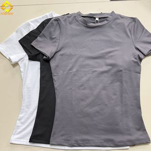 Camisetas de algodón personalizadas con logo 2026 para mujer, al por mayor, estilo crop, para adultos, lisas, para ropa urbana - Product Image 5