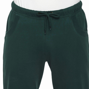 New Arrival Green Jogging <b>Trouser</b> Full Length Casual Pants <b>Men</b> Mid Waist Breathable Heavyweight <b>Drawstring</b> Closure Custom Style - Product Image 5