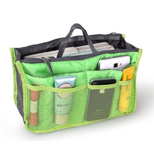 Borsa da viaggio per articoli da toeletta da donna con tracolla, organizer da insertyre nella borsa e custodia per trucchi - Product Image 4