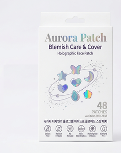 Parche de diseño Aurora para el tratamiento del acné y las imperfecciones - Cuidado hidrocoloide para espinillas OEM de Corea - Product Image 1