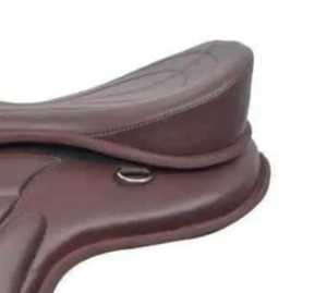 อานม้าหนังแท้คุณภาพพรีเมียมสำหรับขี่ม้าแบบอังกฤษ ยี่ห้อ Real International Saddlery - นั่งสบาย ทนทาน ปรับขนาดได้ พร้อมสกรีนโลโก้ตามสั่ง - Product Image 2