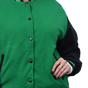 Chaqueta Universitaria Retro de Invierno para Mujer, Estilo Griego, Personalizada, de Lana Premium, Chaqueta Bomber Universitaria con Bordado Personalizado, Ropa Urbana - Product Image 4